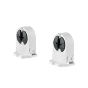 Bolsa 2 pz portalámparas p/tubo LED y fluorescente, base G5