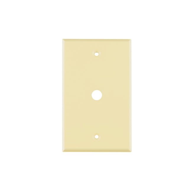 Placa de ABS pasacable, Standard, marfil, VOLTECK