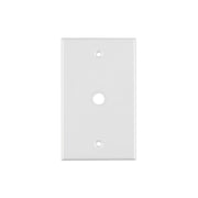 Placa de ABS pasacable, Standard, blanco, VOLTECK