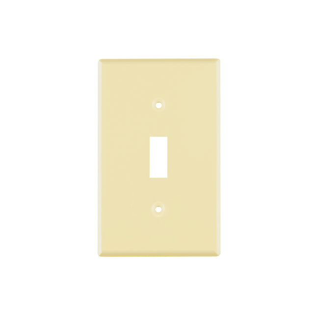 Placa de ABS para interruptor vertical, Standard, marfil