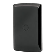 Placa ciega, Italiana, color negro, VOLTECK