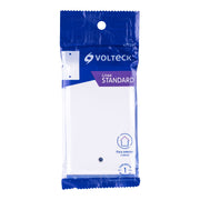 Placa de ABS ciega, Standard, blanco, VOLTECK