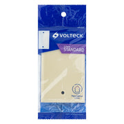 Placa de ABS ciega, Standard, marfil, VOLTECK