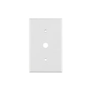 Placa de ABS para atenuador, Standard, blanco, VOLTECK