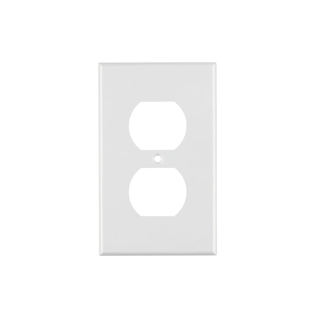 Placa de ABS dúplex, Standard, blanco VOLTECK