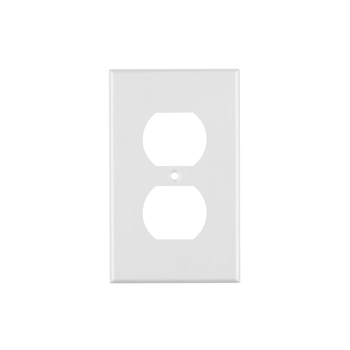 Placa de ABS dúplex, Standard, blanco VOLTECK