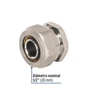 Tapón para PE-AL-PE, 1/2', FOSET