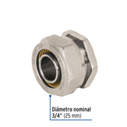 Tapón para PE-AL-PE, 3/4', FOSET