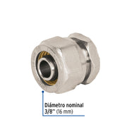 Tapón para PE-AL-PE, 3/8', FOSET
