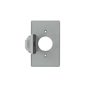 Placa contacto redondo, policarbonato,p/intemperie, Standard