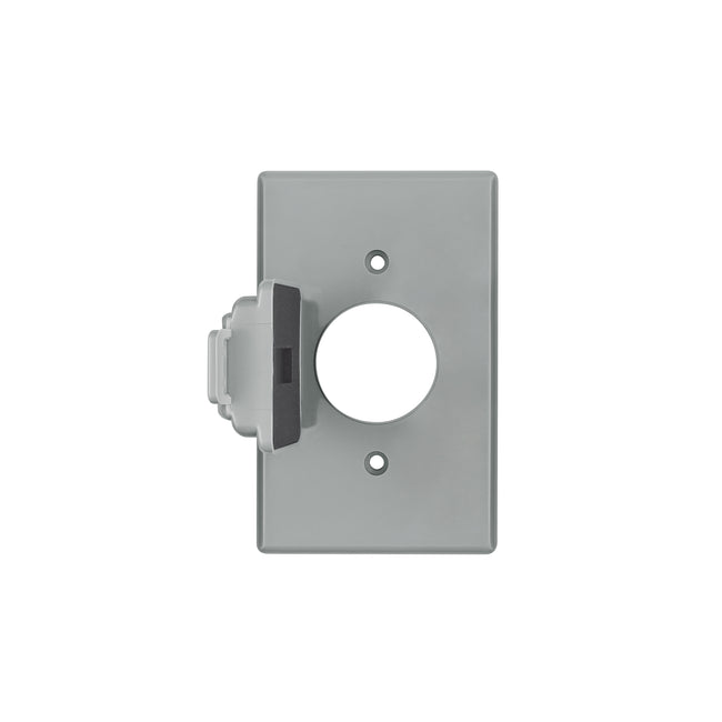 Placa contacto redondo, policarbonato,p/intemperie, Standard