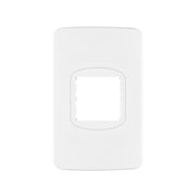 Placa de 1 ventana 1.5 módulos, línea Toledo, BASIC