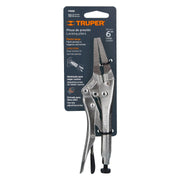 Pinza de presión 6', punta larga, TRUPER