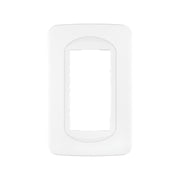 Placa de 1 ventana 3 módulos, línea Toledo, BASIC