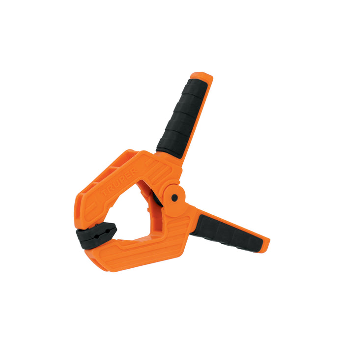 Prensa de resorte de 4' cuerpo de nylon, mango TPR, TRUPER