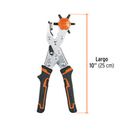 Pinza sacabocados 9' mango de PVC, TRUPER