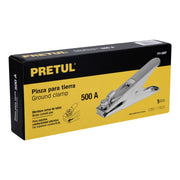 Pinza para tierra de 500 Amperes, PRETUL