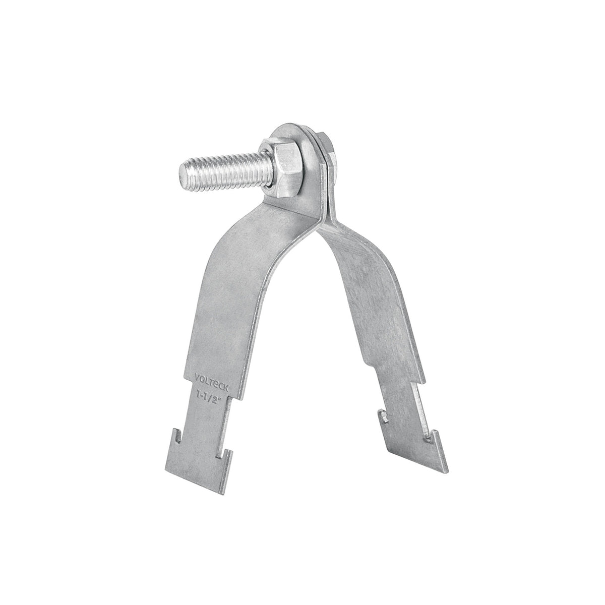 Abrazadera para perfil monocanal de 1 1/2', VOLTECK