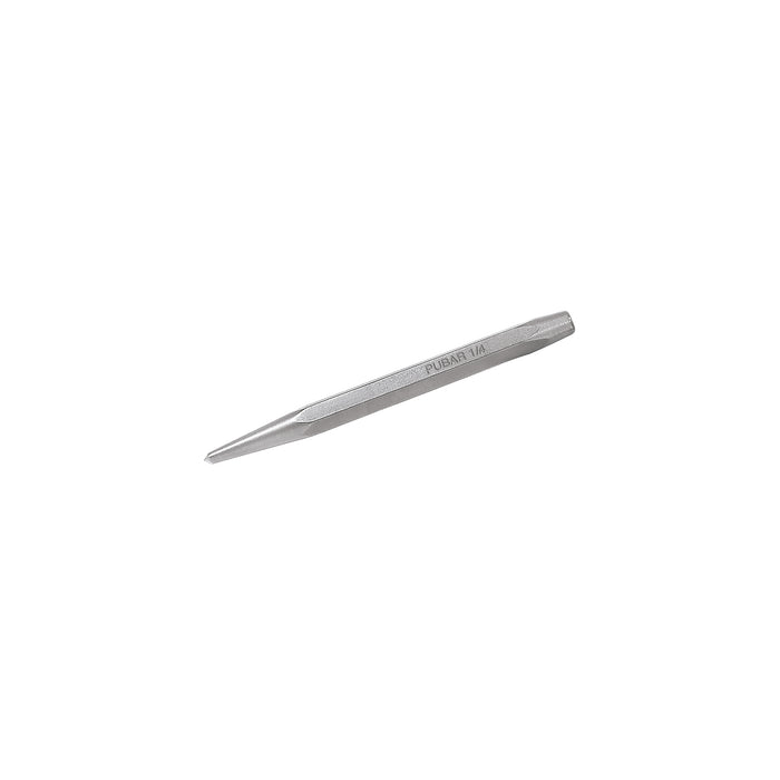 Punzón 1/4' para barrenar, largo 4-1/4', TRUPER