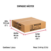 Rollo concertina máxima seguridad, 45cm diámetro x 8m, FIERO