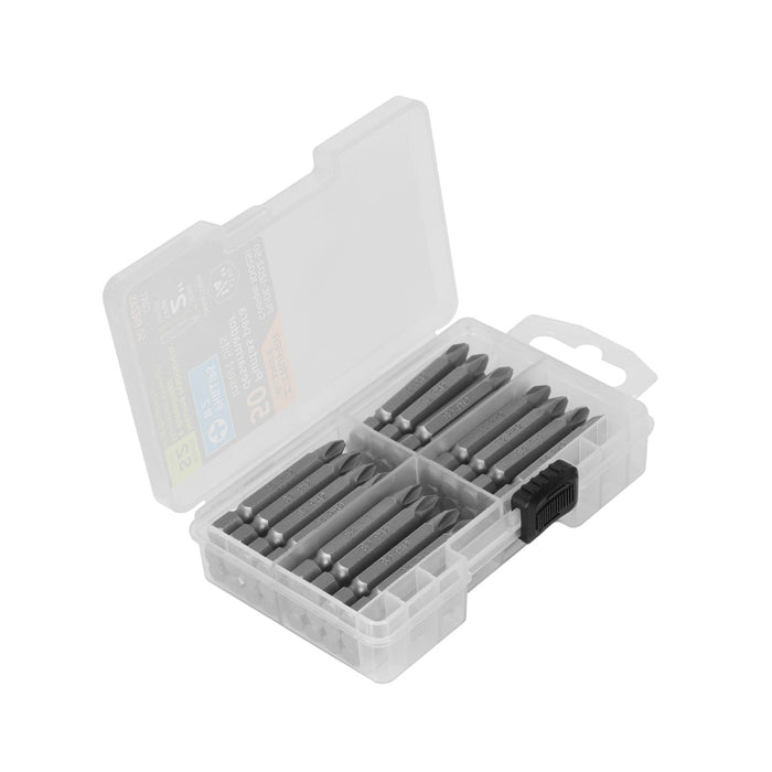 Estuche con 50 puntas de cruz PH2 largo 2', TRUPER EXPERT