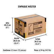 Extensión 12' flexible, para atornillar, PRETUL