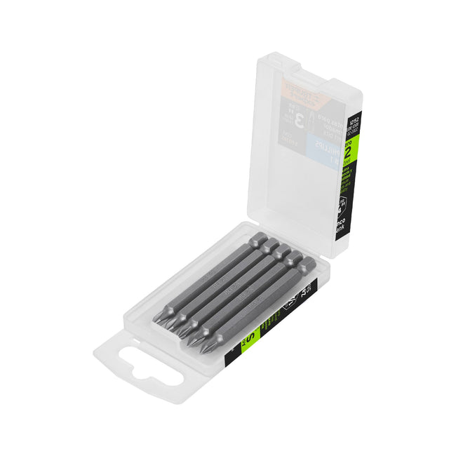 Estuche con 5 puntas de cruz PH1 largo 3', TRUPER EXPERT