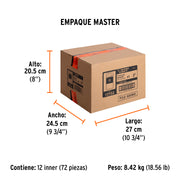 Estuche con 5 puntas de cruz PH1 largo 3', TRUPER EXPERT