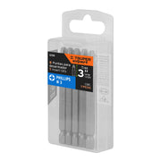 Estuche con 5 puntas de cruz PH3 largo 3', TRUPER EXPERT