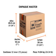 Estuche con 5 puntas de cruz PH1 largo 4', TRUPER EXPERT