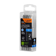 Estuche con 5 puntas de cruz PH2 largo 4', TRUPER EXPERT