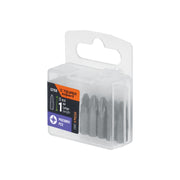 Estuche con 5 puntas pozidriv PZ2 largo 1', TRUPER EXPERT