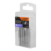 Estuche con 5 puntas pozidriv PZ1 largo 2', TRUPER EXPERT