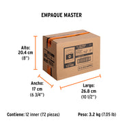 Estuche con 5 puntas planas de 9/32' largo 1', TRUPER EXPERT