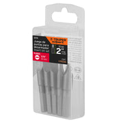 Estuche con 5 puntas planas de 5/16' largo 2', TRUPER EXPERT
