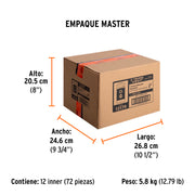 Estuche con 5 puntas dobles PH2 y 9/32' largo 2', EXPERT