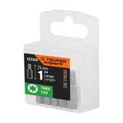 Estuche con 5 puntas torx T20 largo 1', TRUPER EXPERT