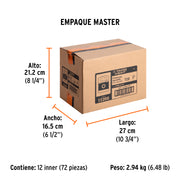 Estuche con 5 puntas torx T20 largo 1', TRUPER EXPERT
