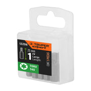 Estuche con 5 puntas torx T40 largo 1', TRUPER EXPERT