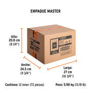 Estuche con 5 puntas torx T20 largo 2', TRUPER EXPERT