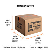Estuche con 5 puntas torx T30 largo 2', TRUPER EXPERT