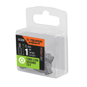 Estuche con 5 puntas torx T27 con seguro largo 1', EXPERT