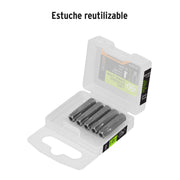 Estuche con 5 puntas torx T40 con seguro largo 1', EXPERT