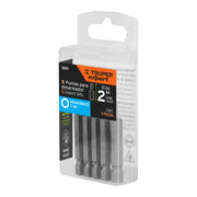 Estuche con 5 puntas hexagonales de 2 mm largo 2', EXPERT
