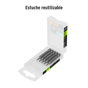 Estuche con 5 puntas hexagonales de 2 mm largo 2', EXPERT
