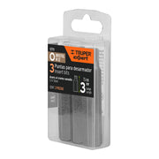 Estuche con 3 puntas bristol M12 largo 3', TRUPER EXPERT