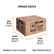 Estuche con 5 dados magnéticos de 10 mm largo 2-1/2', EXPERT