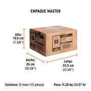 Estuche con 5 dados magnéticos de 3/16' largo 2-1/2', EXPERT