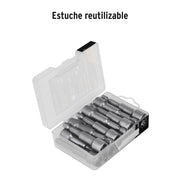 Estuche con 15 dados magnéticos de 3/8' largo 2-1/2', EXPERT