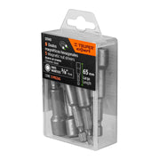 Estuche con 5 dados magnéticos de 3/8' largo 2-1/2', EXPERT
